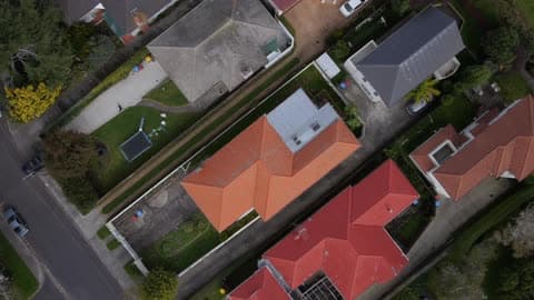 A Birdeye View Of Neighborhood House
