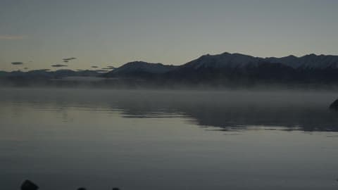 A Foggy Lake