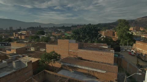 Aerial View Of A City