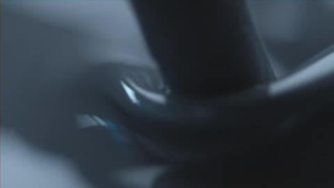 Close Up Of A Thick Liquid Being Stirred